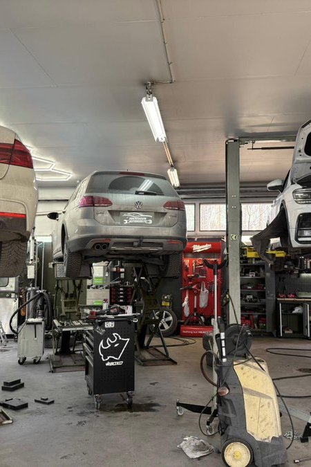 Autokorjaamo Pamex Joensuu - työmaakuva